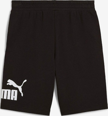 Regular Pantalon de sport 'Ess Big No. 1' PUMA en noir : devant