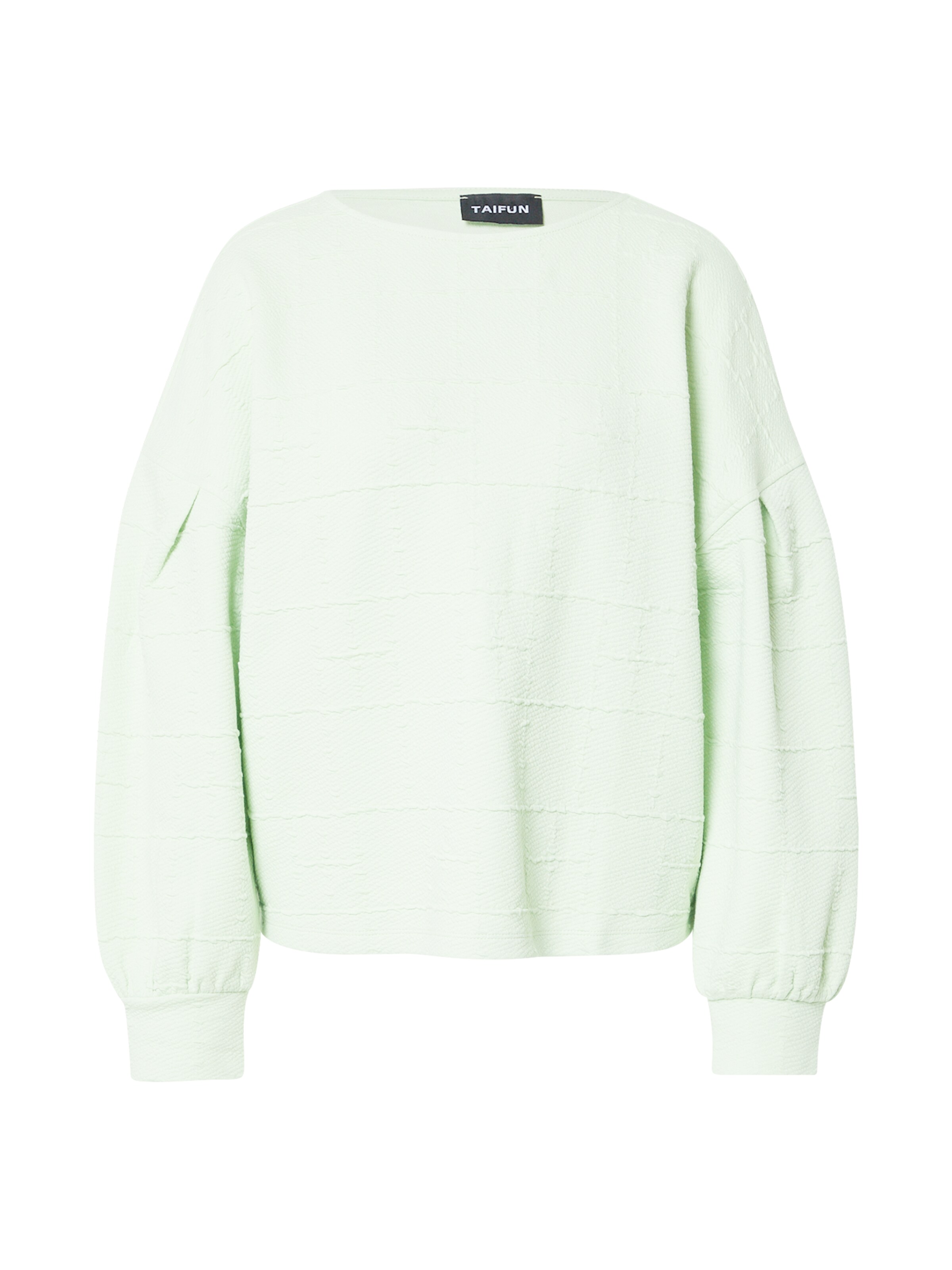 Frauen Sweat TAIFUN Sweatshirt in Hellgrün - KU98204 Frauen Sweat TAIFUN Sweatshirt in Hellgrün - KU98204