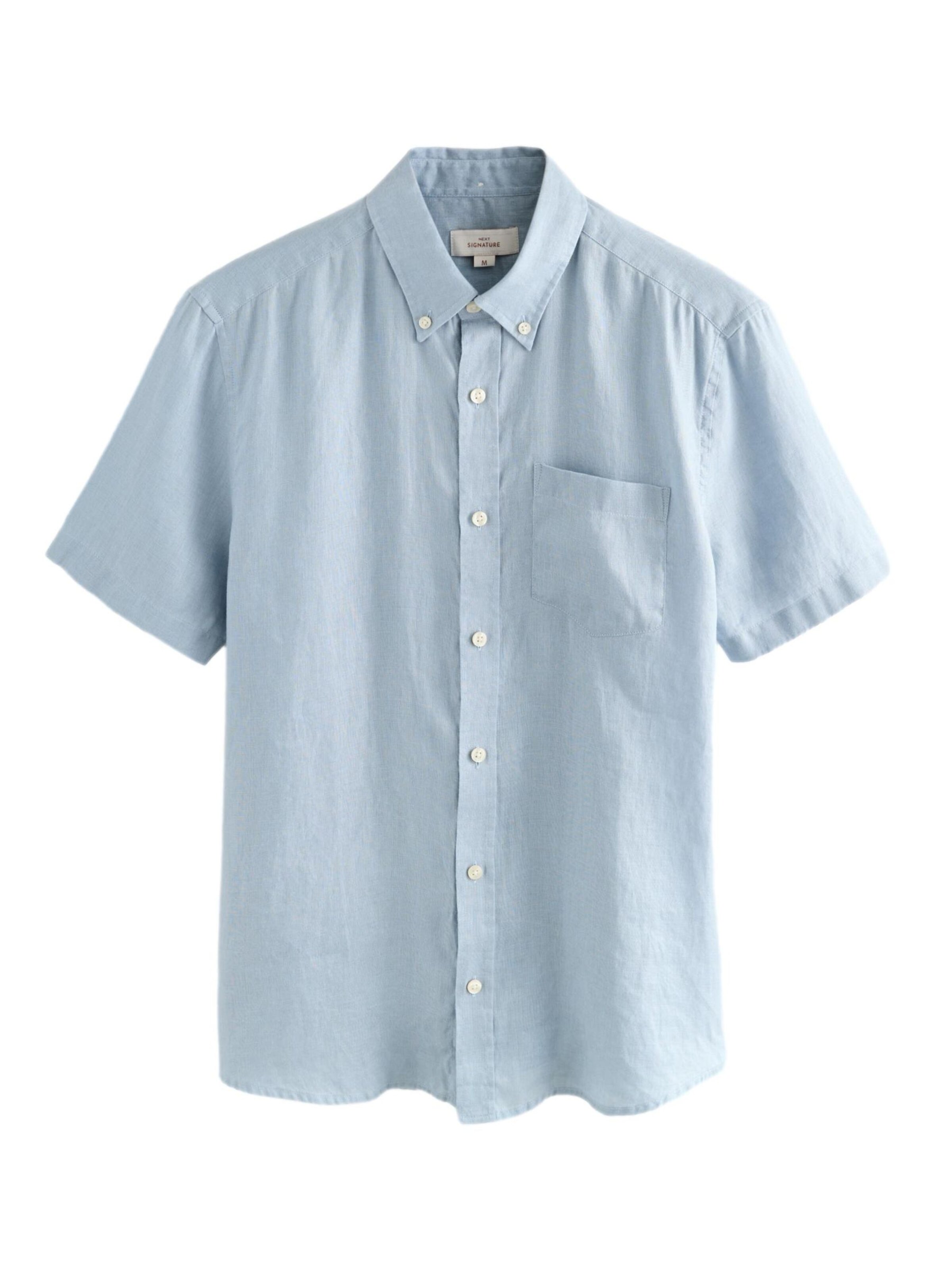 Next Regular Fit Skjorte i blå: forside