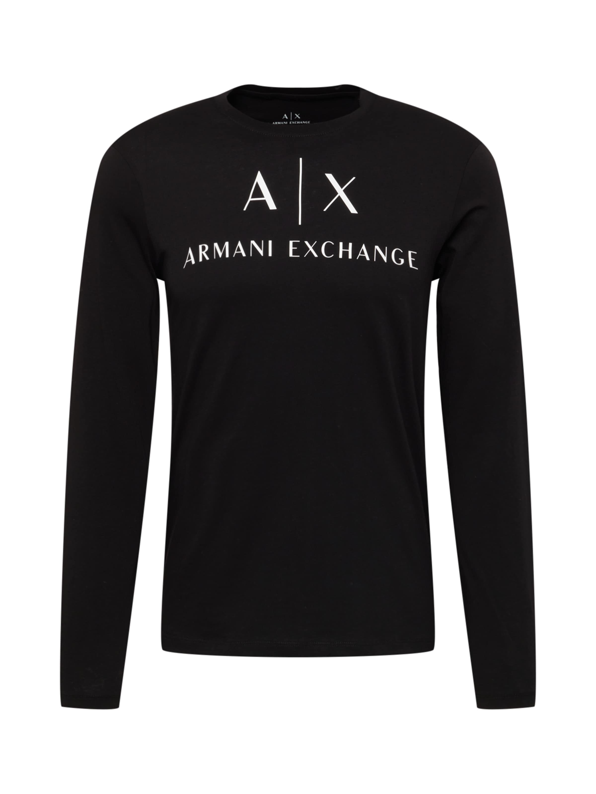 ARMANI EXCHANGE Tričko - černá / bílá, Produkt