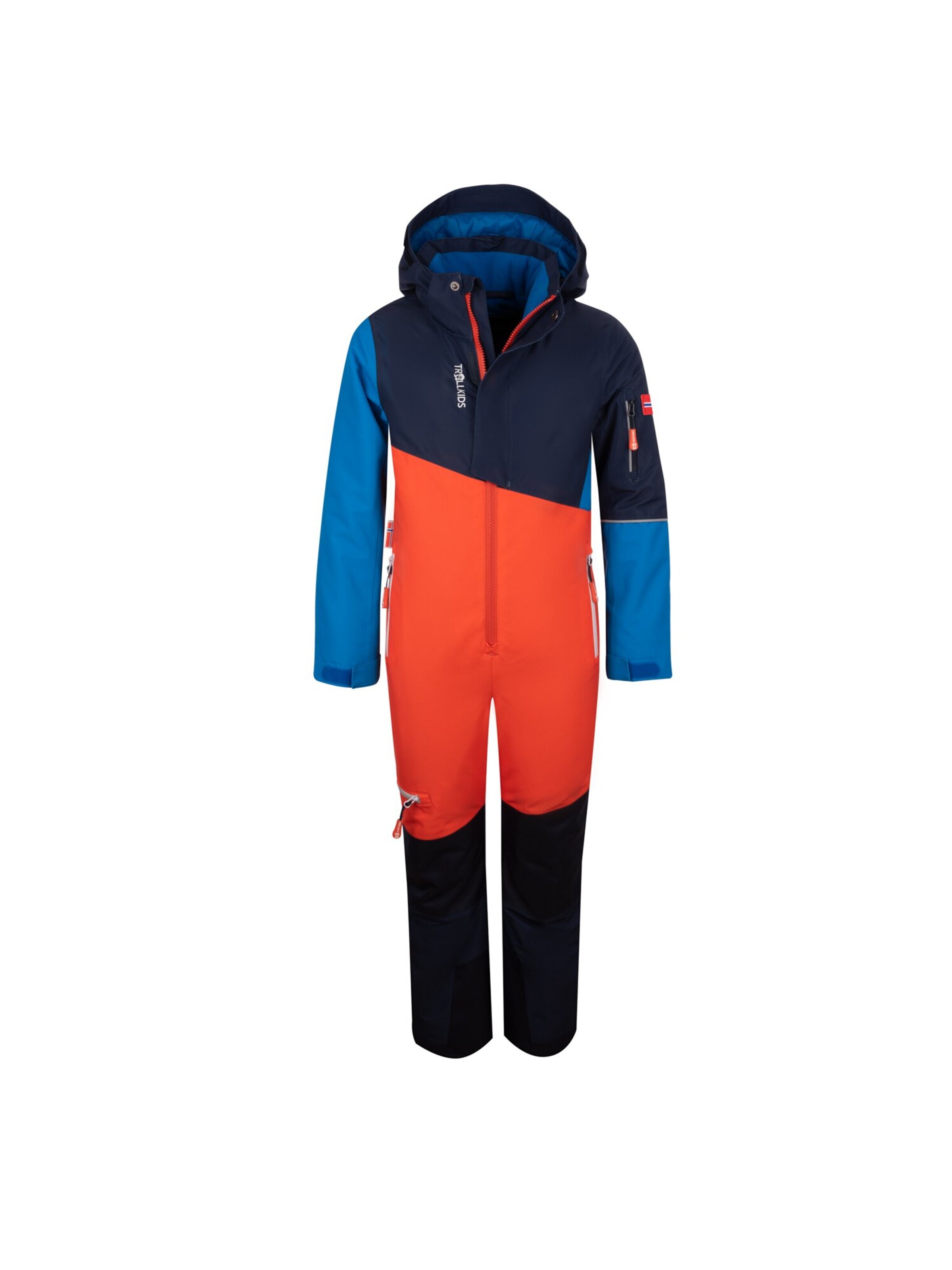 TROLLKIDS Regular fit Sports Suit in Orange: front