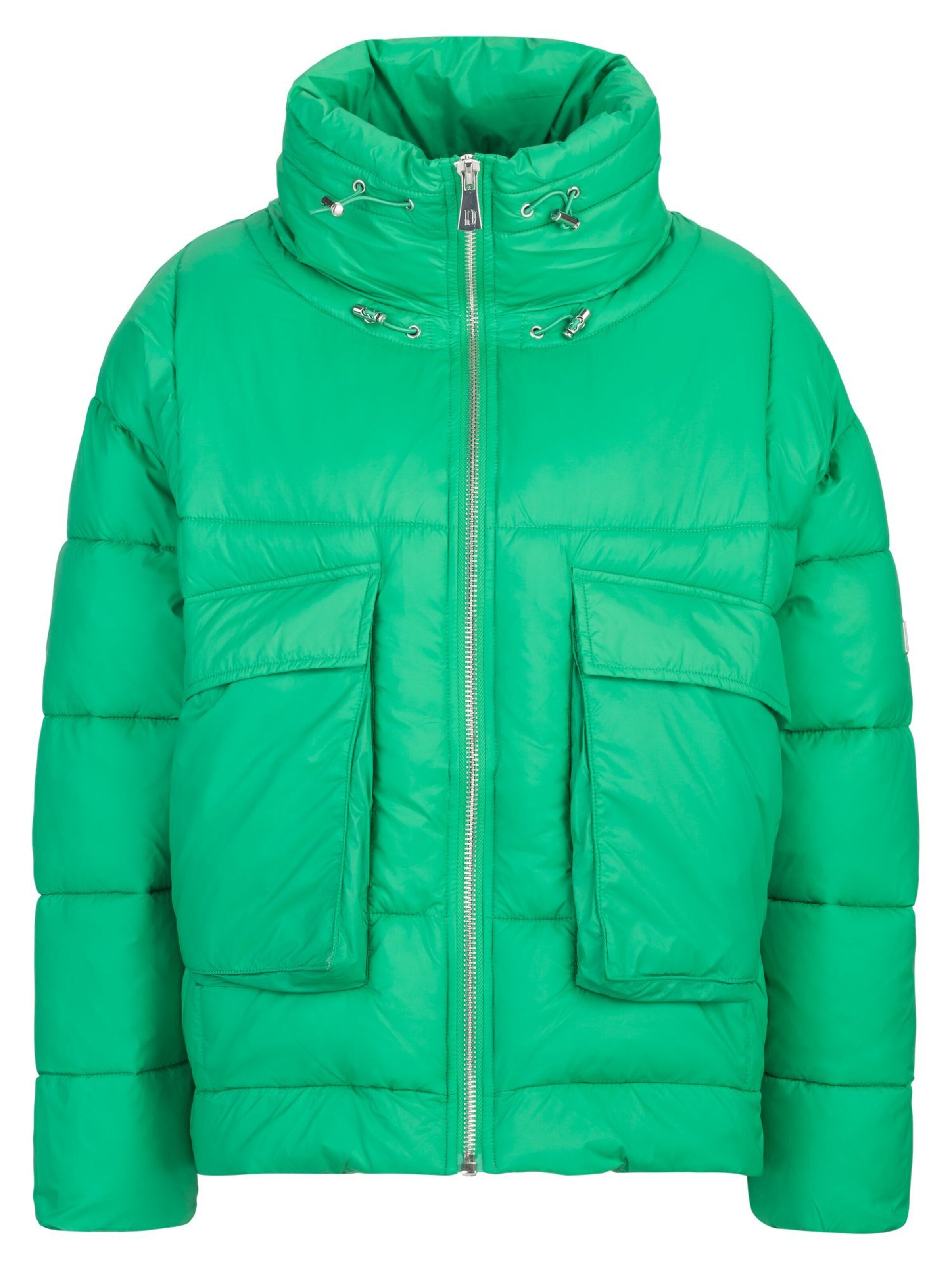 Dine'n'Dance Winter Jacket 'Desiree' in Green: front