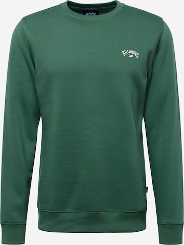 BILLABONG Sweatshirt in Grün: predná strana