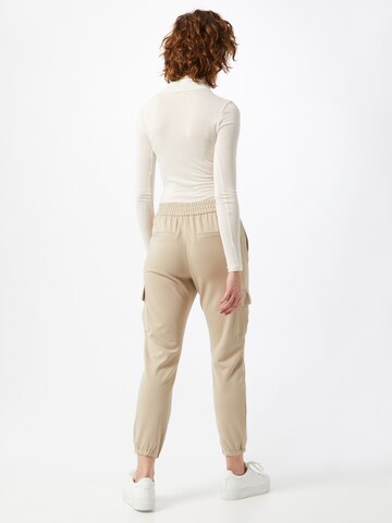 ONLY Tapered Cargobroek 'Poptrash' in Beige