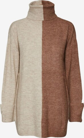 VERO MODA Sweater in Brown: front