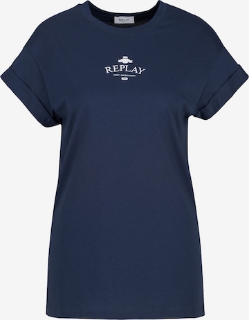 REPLAY Shirt in Blue: front