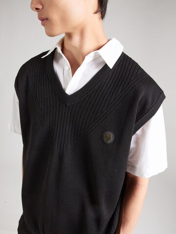 BOSS - Camiseta sin mangas en negro