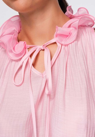Ombre Bluse in Pink