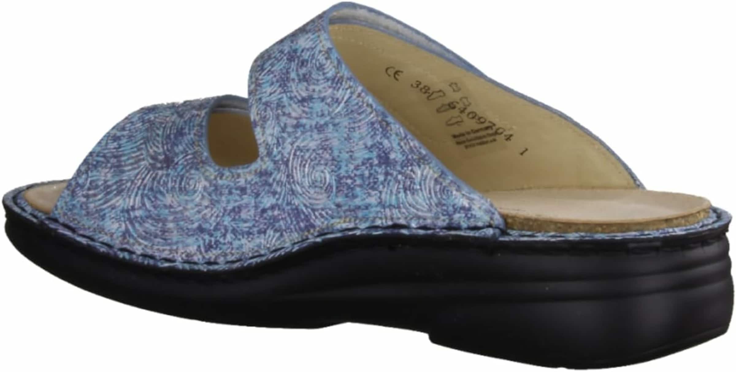 Finn Comfort Sandale in Blau