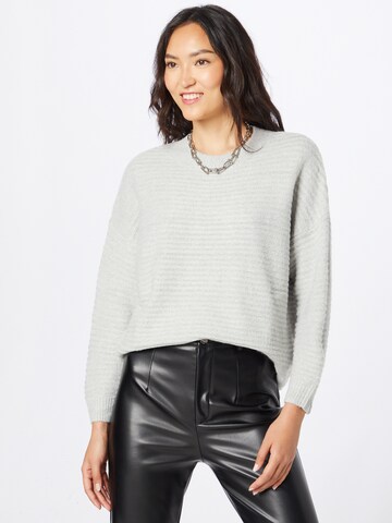 ABOUT YOU Sweater 'Rita' in Grey: front