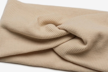 styleBREAKER Haarschmuck 'Feinripp Haarband gedreht' in Beige