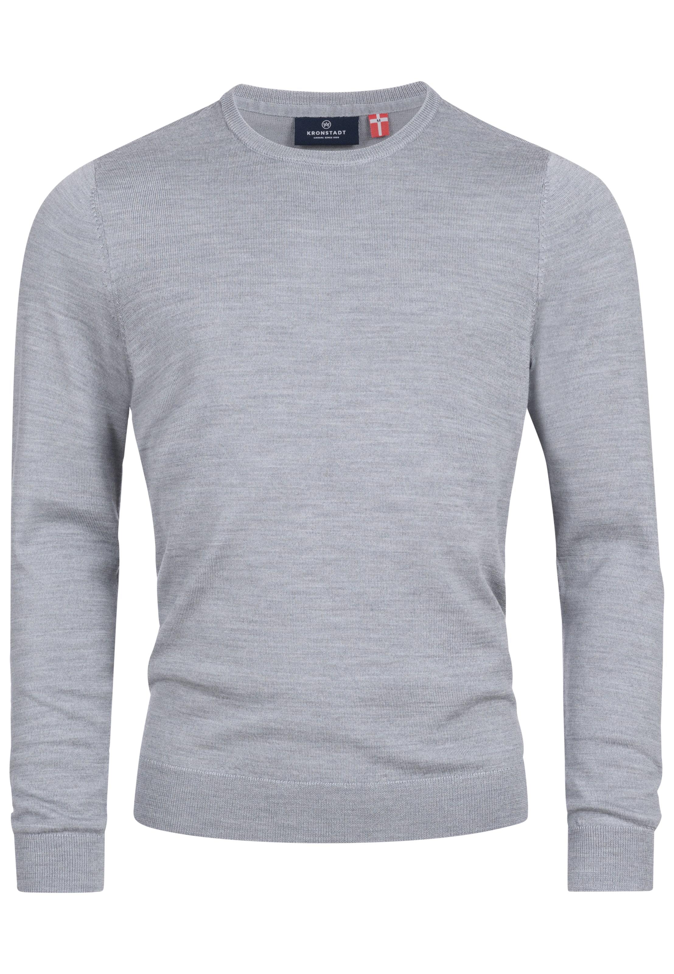 Pull-over 'Johannes' Kronstadt en gris : devant