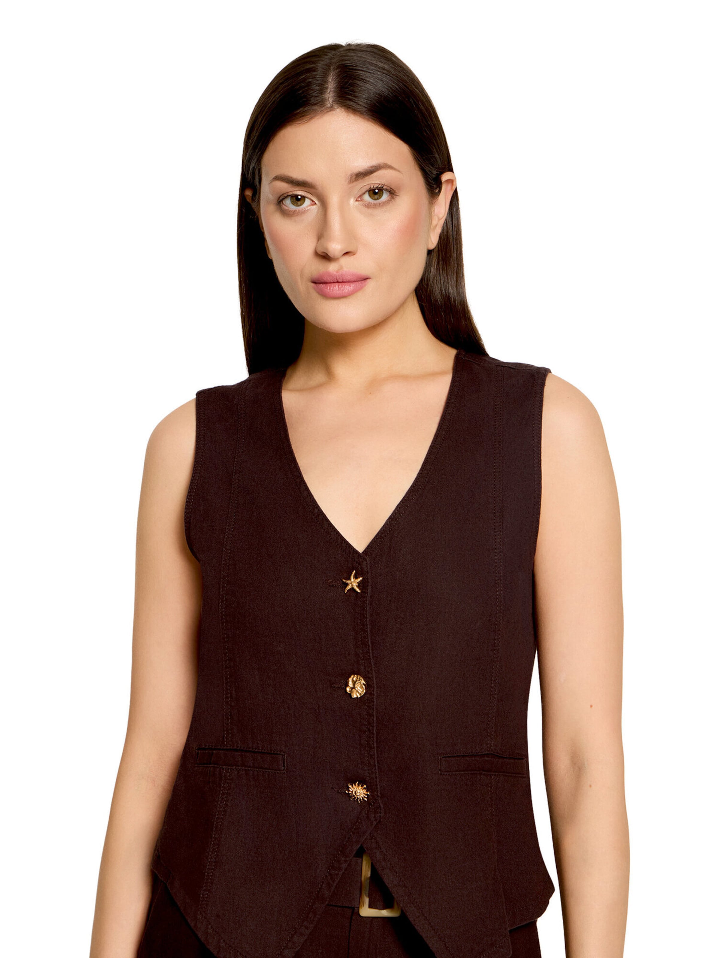 Cartoon Bodywarmer in Bruin