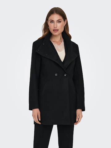 Manteau mi-saison 'EMMA SOPHIA' ONLY en noir : devant