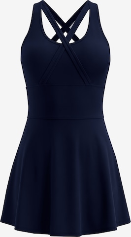 Robe Imily Bela en bleu : devant