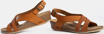 Bayton Sandal 'Lucena' i brun