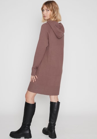 Hailys Knitted dress 'Lotta' in Brown