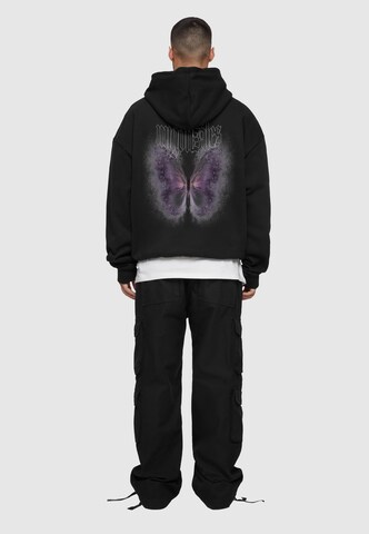 MJ Gonzales Sweatshirt 'Frosted Wings' in Schwarz