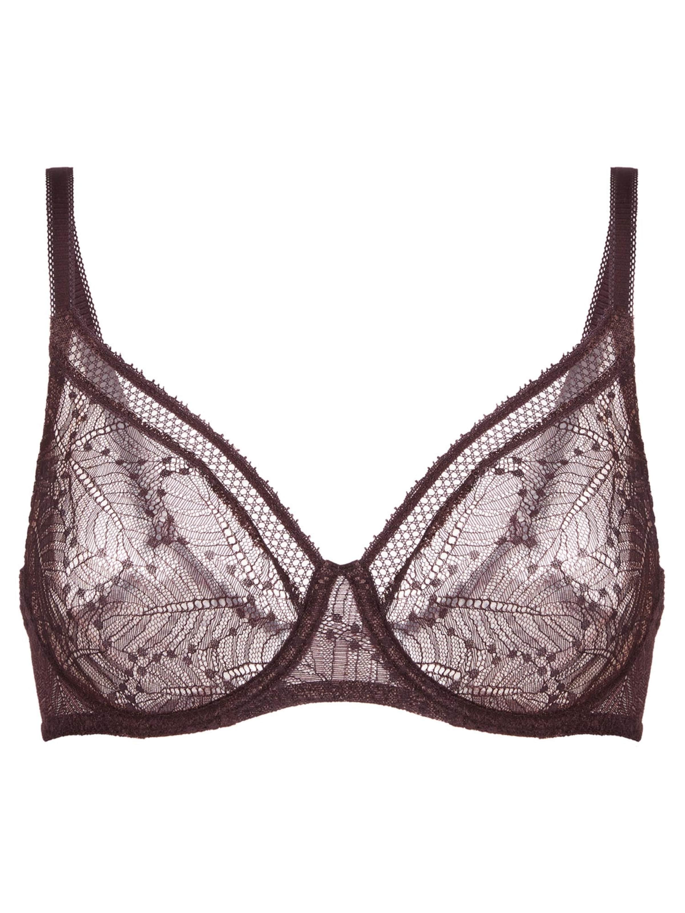 Simone Perele Bra 'Comete' in Brown: front