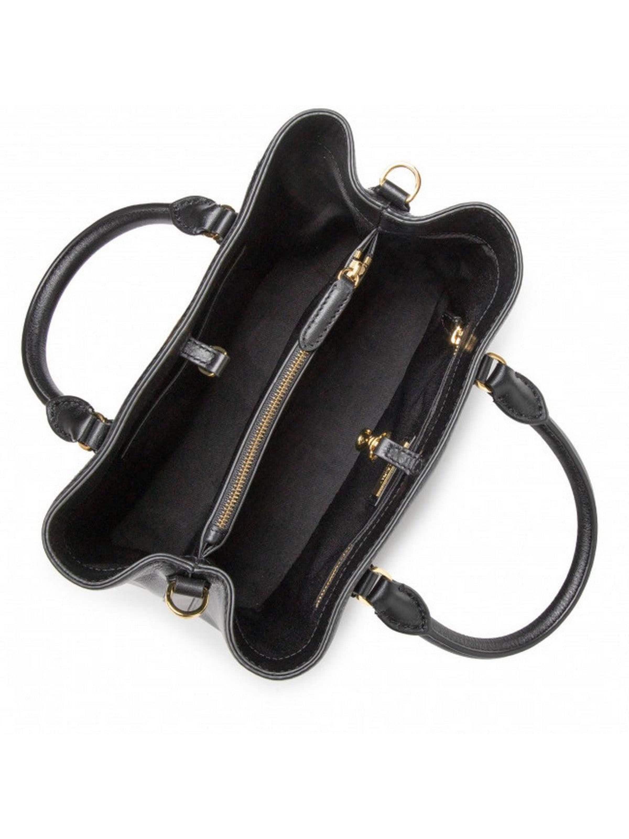 Borsa a mano di Ralph Lauren in nero