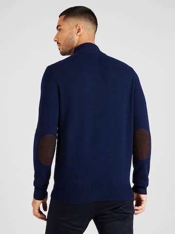 Hackett London Sweter w kolorze niebieski
