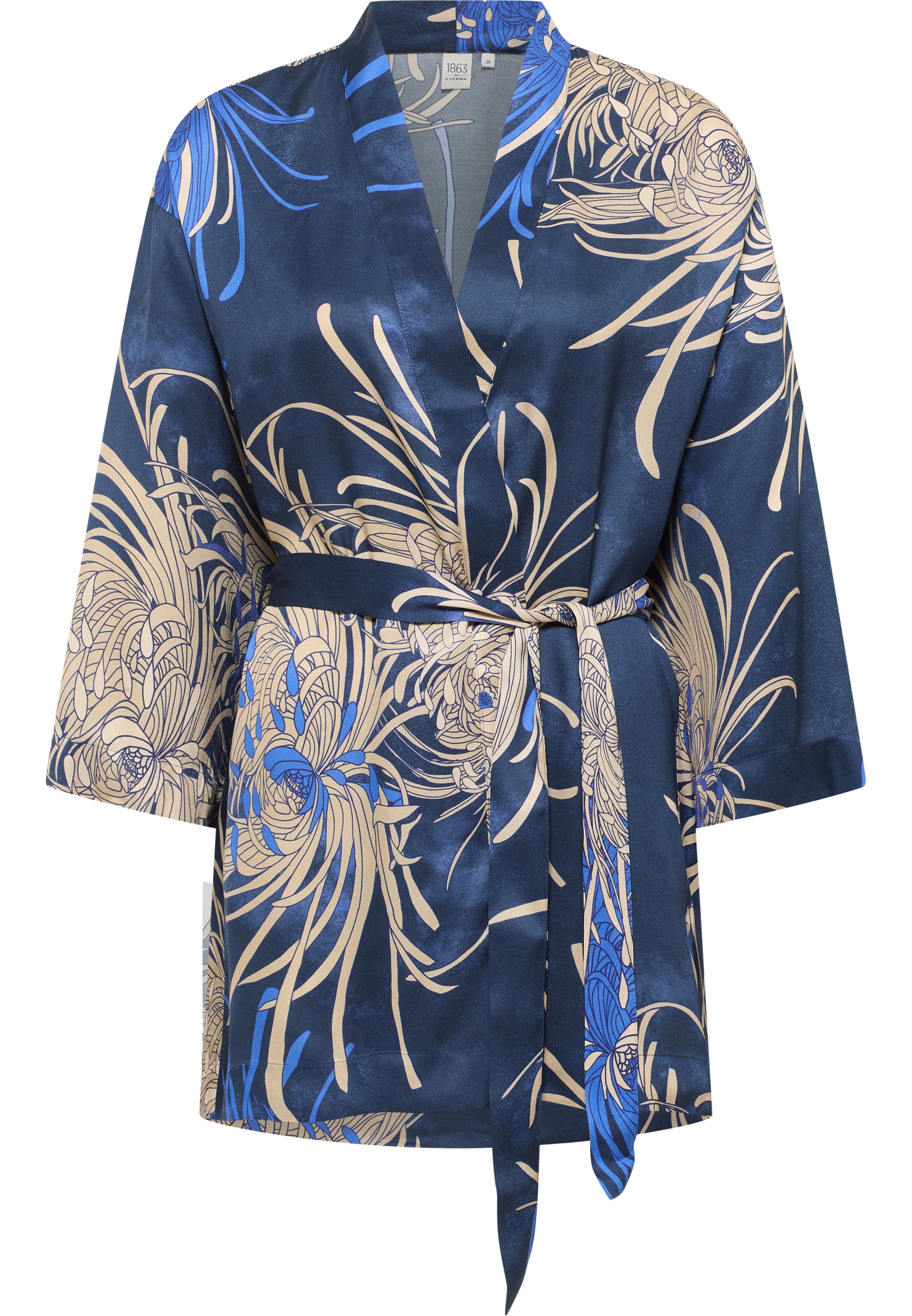 ETERNA Kimono in Blauw: voorkant