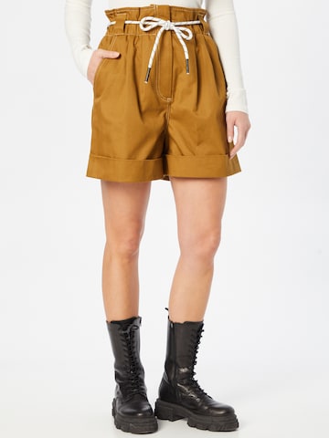 DAY BIRGER ET MIKKELSEN Loosefit Shorts 'Robin' in Beige: predná strana