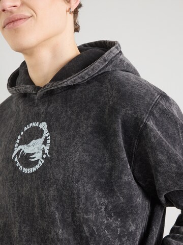 ALPHA INDUSTRIES Bluzka sportowa 'Scorpion' w kolorze czarny