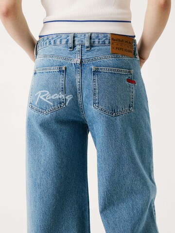 Wide leg Jeans di Red Bull Racing x Pepe Jeans in blu