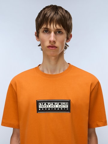 Tricou de la NAPAPIJRI pe portocaliu