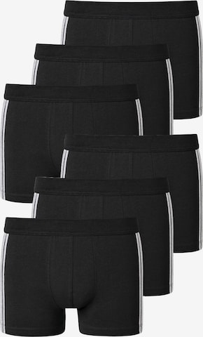 SCHIESSER Boxer shorts '95/5' in Black: front