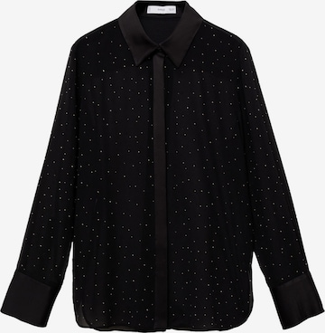 MANGO Pusero 'BARTHES' värissä musta: etupuoli