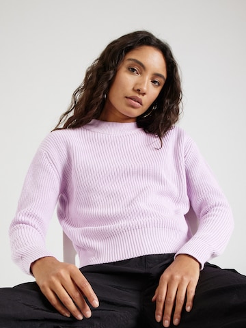 MELAWEAR Sweater 'MANIKA' in Purple: front