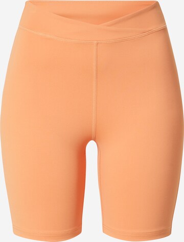 Skinny Pantalon 'Anouk' ABOUT YOU x Sofia Tsakiridou en orange : devant