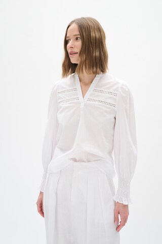 InWear Bluse 'IdellaI' i hvid: forside