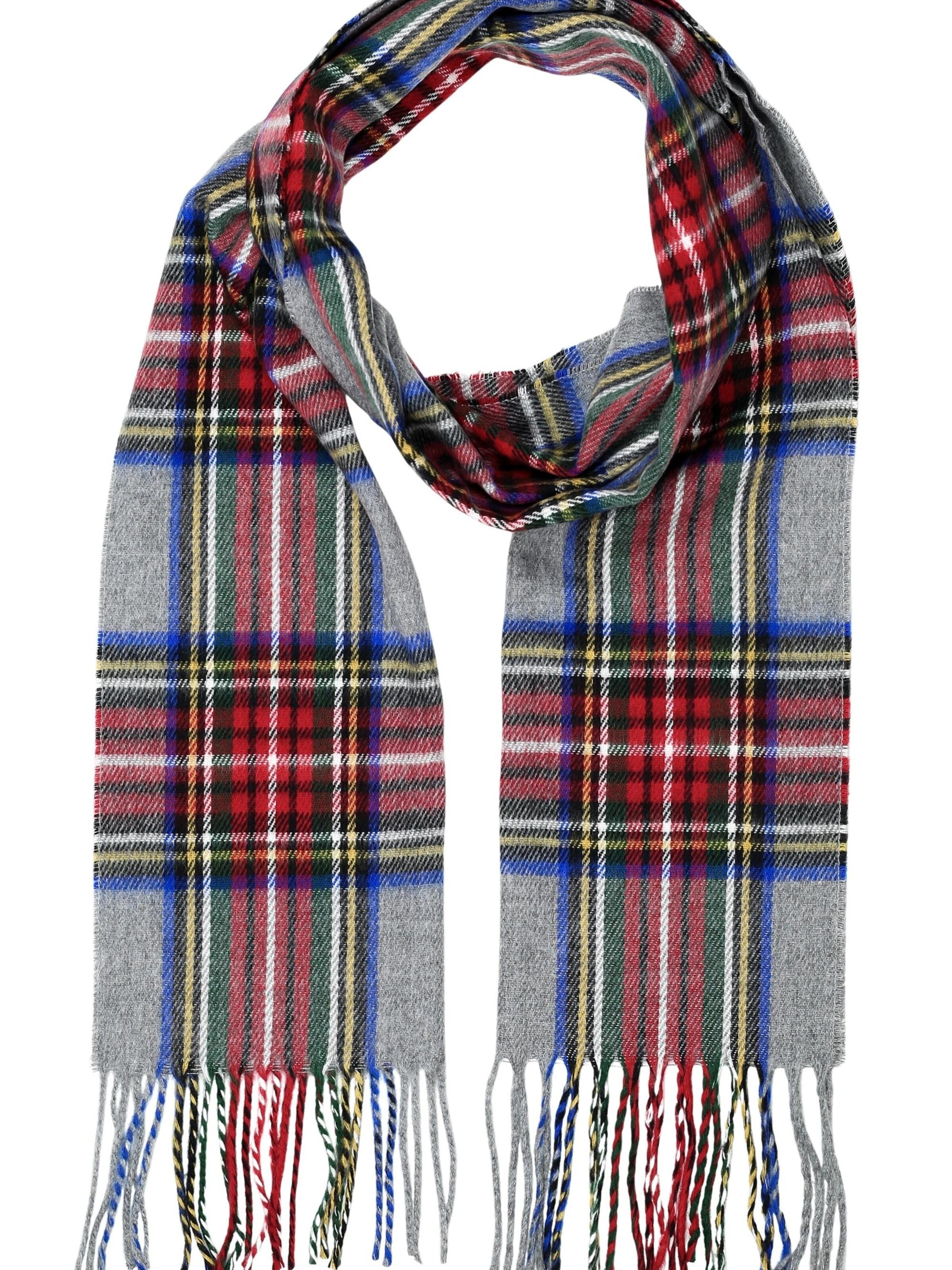 COLLEZIONE ALESSANDRO Scarf 'London' in Red: front