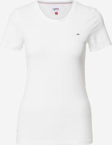 Tommy Jeans T-Shirt in Weiß: predná strana