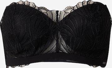 Calvin Klein Underwear Bandeau Bra in Black: front