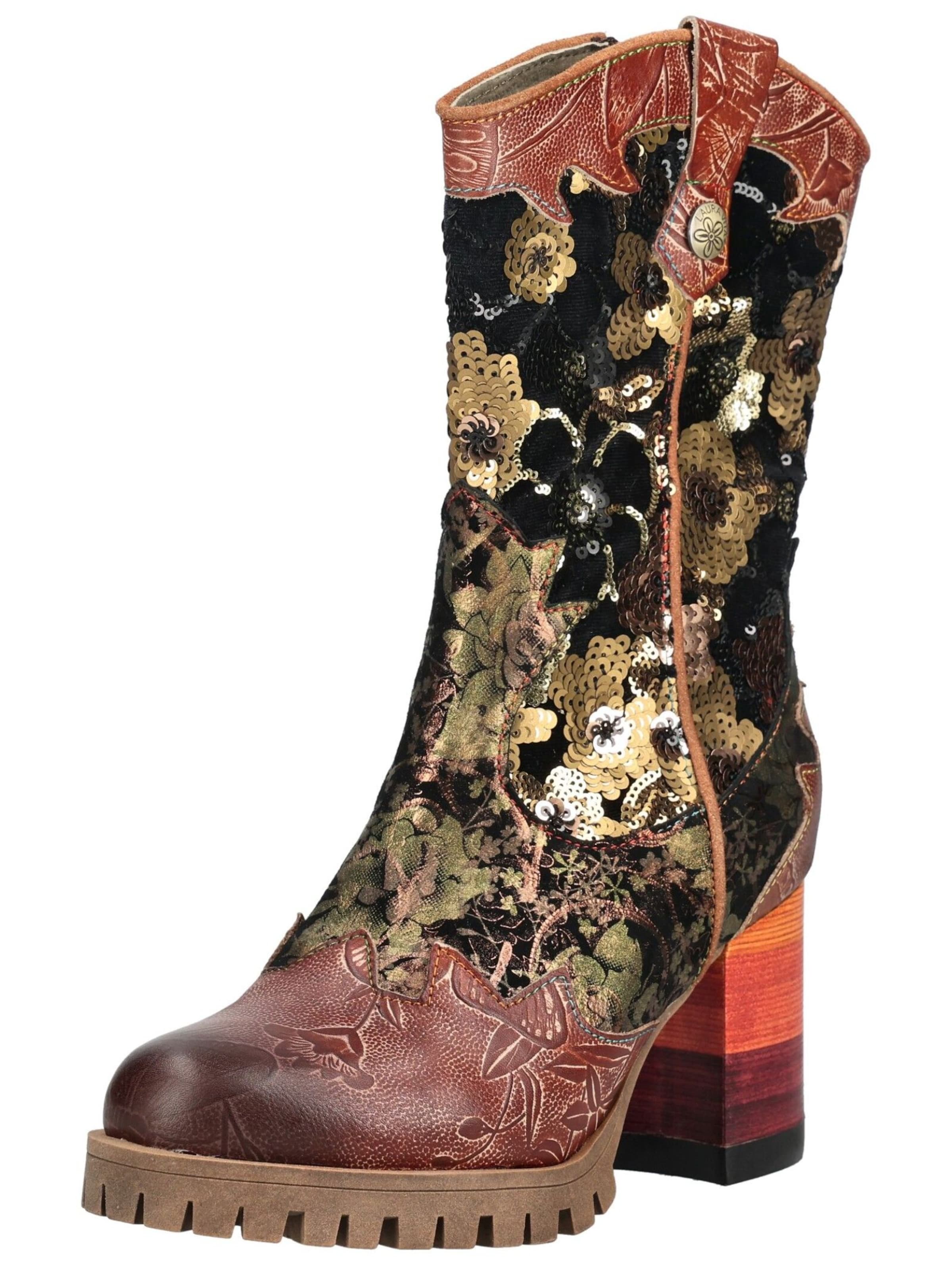 Bottes Laura Vita en marron : devant