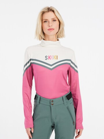 PROTEST Sportsweatshirt 'PRTMERCI'‌ in Pink: Vorderseite