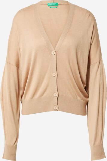 UNITED COLORS OF BENETTON Knit cardigan in Dark beige, Item view