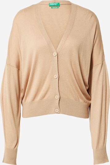 UNITED COLORS OF BENETTON Cardigan en beige foncé, Vue avec produit