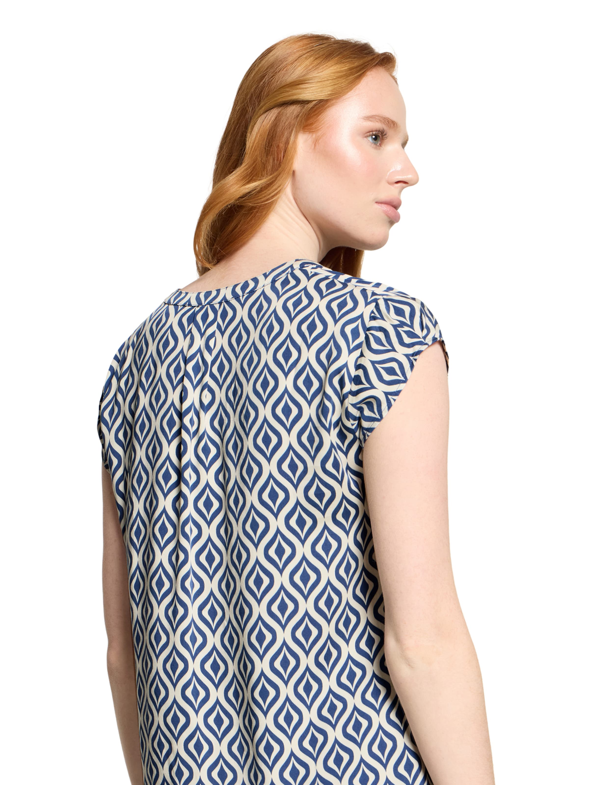 Chemisier Betty Barclay en bleu