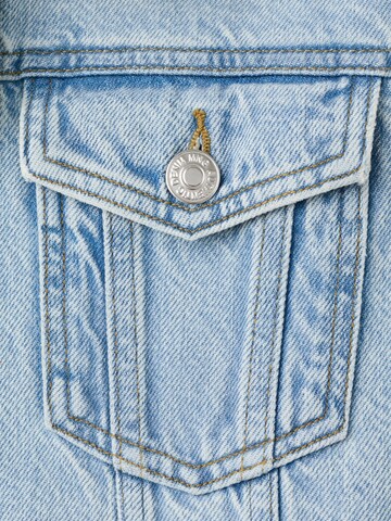 mėlyna MANGO TEEN Demisezoninė striukė 'Cazadora'