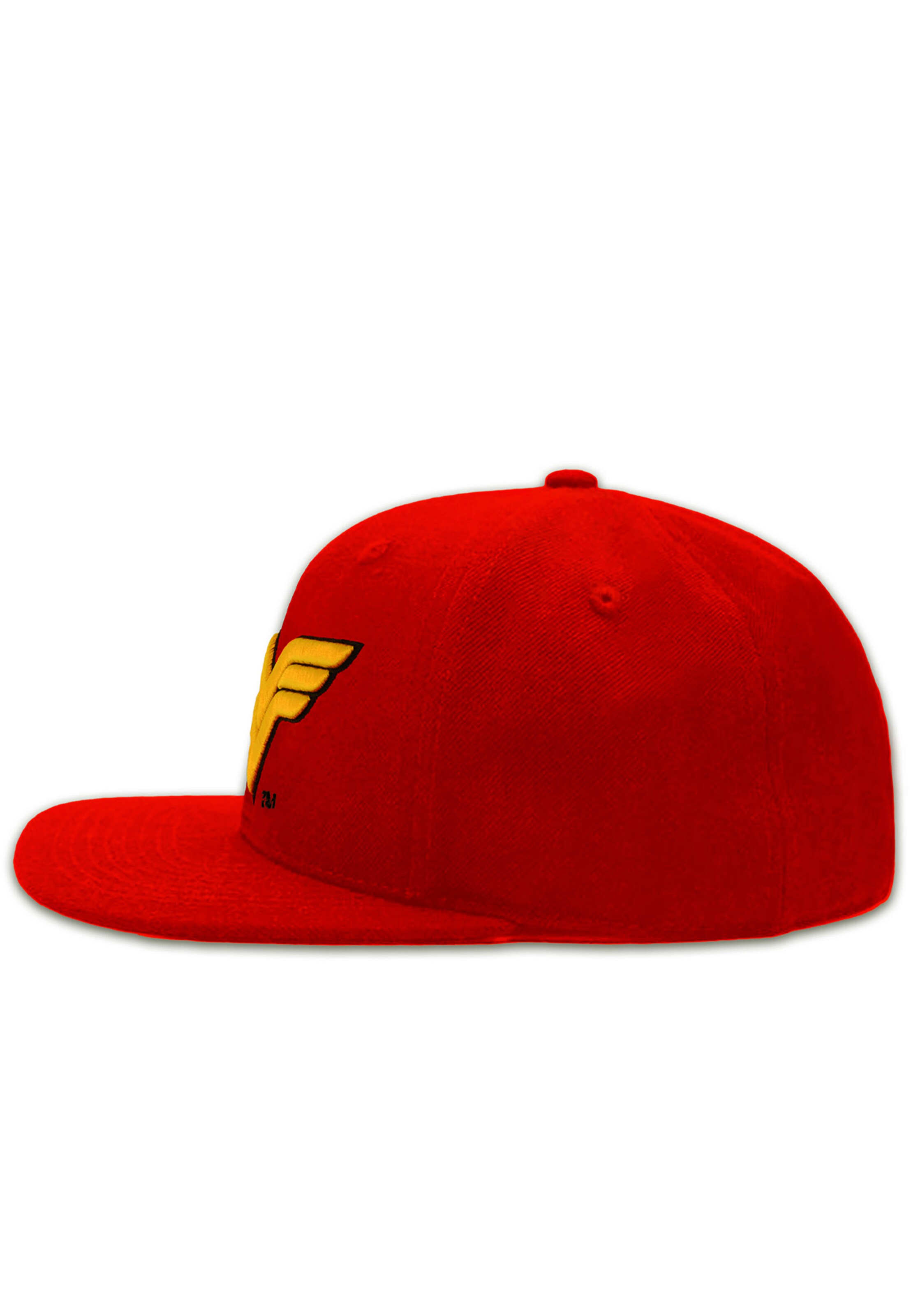 LOGOSHIRT Cap 'DC - Wonder Woman' in Red
