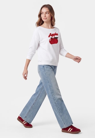 Sweat-shirt MYMO en blanc