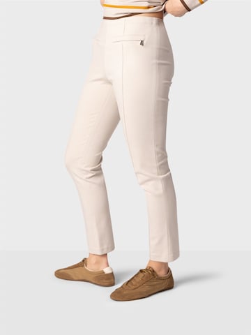 NAULOVER Slimfit Bukser med fals ' ' i hvid: side