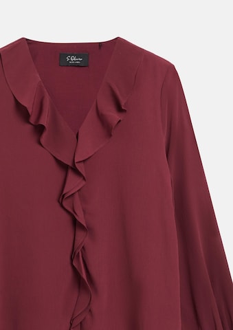 s.Oliver Blouse in Rood