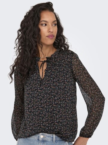 Camicia da donna 'Ditsy' di ONLY in nero