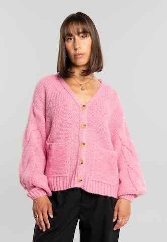 Another Cotton Lab - Cárdigan en rosa: frente